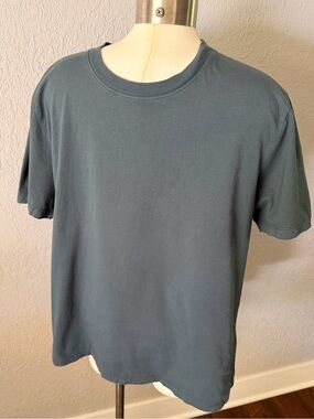 Mate The Label Men’s Organic Cotton T-shirt Steel Grey Large